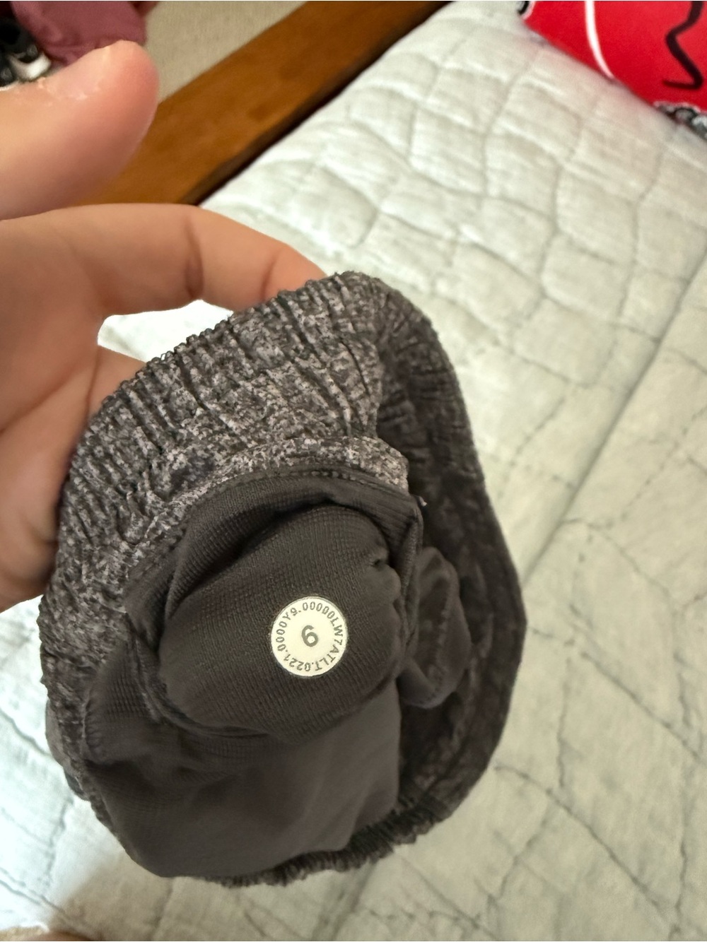 lululemon athletica Heathered Dark Gray Athletic Shorts - Picture 3 of 3